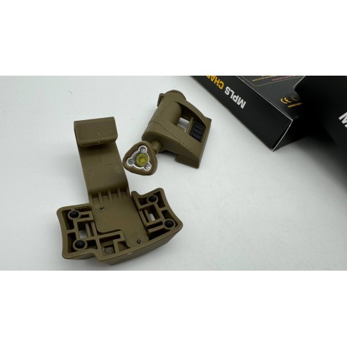 Нашлемный тактический фонарь MPLS Charge аккумуляторный в Якутске